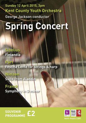 KCYO Concert Programme April 2015