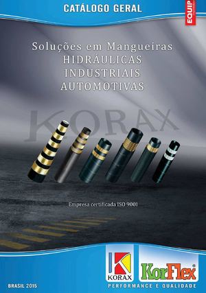 Catálogo Geral de Mangueiras Korax KorFlex