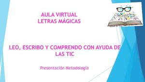 Presentación Metodolodía