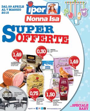 Super Offerte in tutti gli Iper Nonna Isa