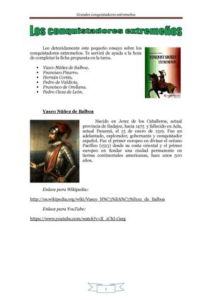 Conquistadores Extremeños