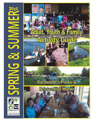 YCS Spring-Summer 2015 Activity Guide