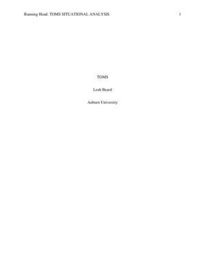 Leah Beard Case Study Toms Shoes