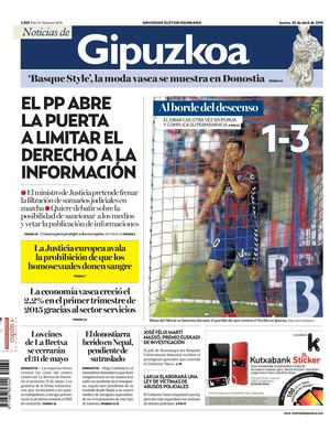 Noticias de Gipuzkoa 20150430