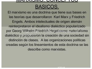Marxismo