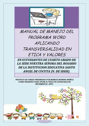 Manual Microsoft Word Etica