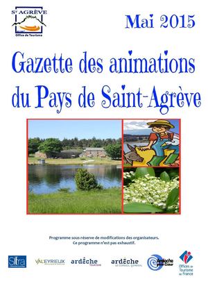 Animations Du Pays De Saint Agrève Mai 2015