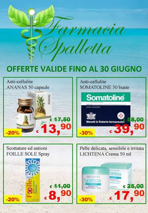 Volantino Farmacia Spalletta Maggio-Giugno