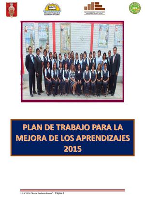 PLAN ANUAL DE TRABAJO