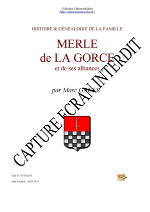 Merle de La Gorce