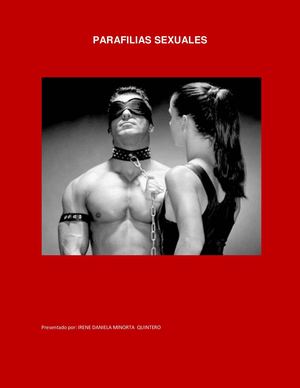 Parafilias Sexuales