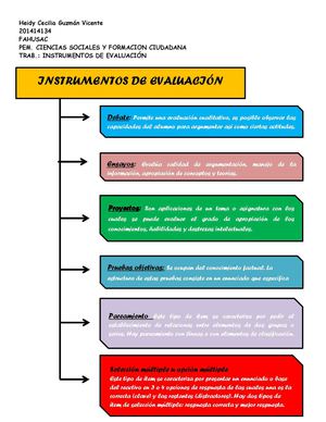 Instrumentos De Evaluacion