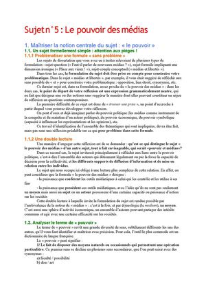 Le Pouvoir Des Médias