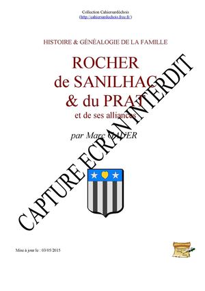 Rocher du Prat & de Sanilhac