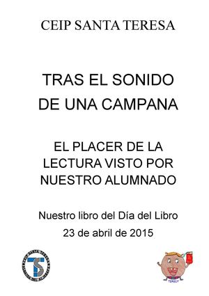 Día del Libro 2015 Educación Infantil