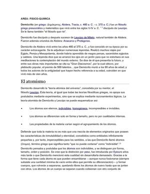 APORTACIONES DEMOCRITO Y LEUCIPO