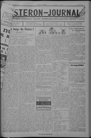 Le Sisteron Journal du 08/06/1946