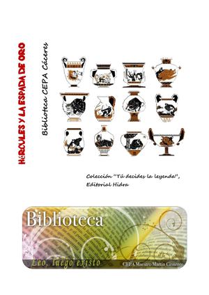 Guía de lectura: Hércules y la espada de oro