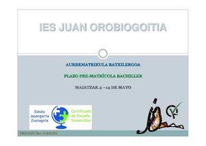 Matrikulazio Kanpaina 1btx 15 16