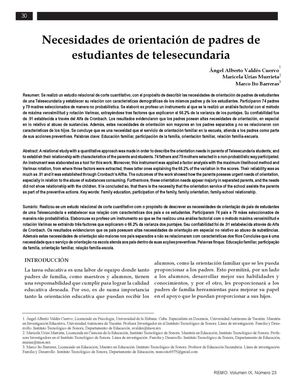 Necesidades De Orientación De Padres De Estudiantes