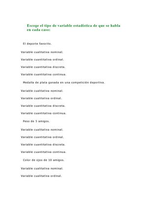 Nociones Estadistica, Taller