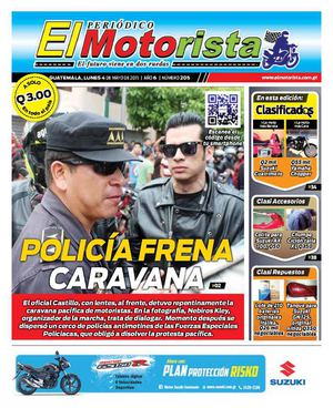 Periódico El Motorista 04 de Mayo del Año 2015