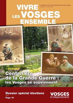 Vivre les Vosges Ensemble - numéro 51 / avril 2015