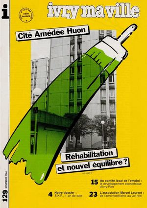 Ivry ma ville n°129 - novembre 1984