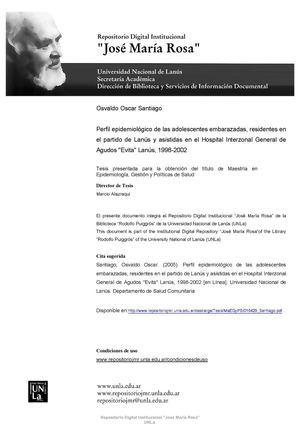 Adolescentes Embarazadas