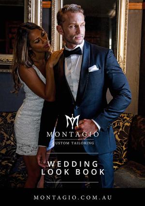 Wedding Suits: 2015 Lookbook by Montagio Custom Tailoring