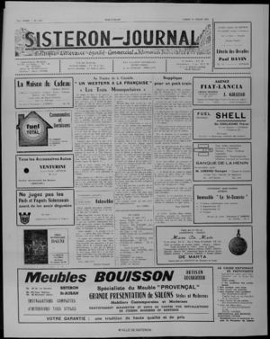 Le Sisteron Journal du 24/07/1971
