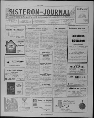 Le Sisteron Journal du 03/02/1973
