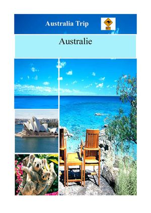 Brochure Australie