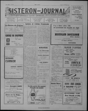Le Sisteron Journal du 20/12/1975