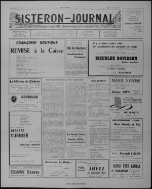 Le Sisteron Journal du 07/02/1976