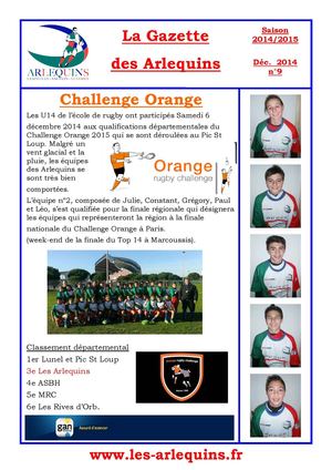 La Gazette Arlequins