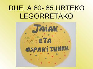 Legorretako Jaiak Power Point