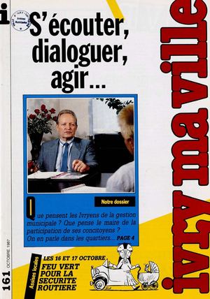 Ivry ma ville n°161 - octobre 1987