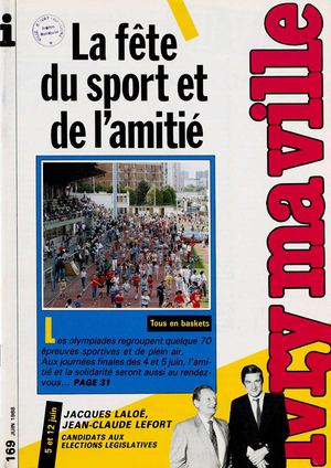 Ivry ma ville n°169 - juin 1988