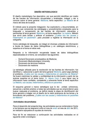 Protocolo Diseño Metodologico