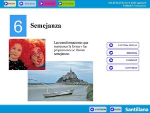 Unidad6 Semejanza Teorema De Tales