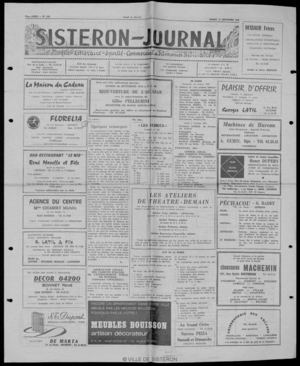 Le Sisteron Journal du 30/09/1978