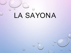 La Sayona