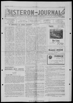 Le Sisteron Journal du 05/05/1979