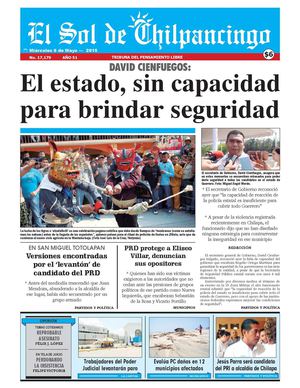 El Sol De Chilpancingo 06 Mayo 2015 Seccion A