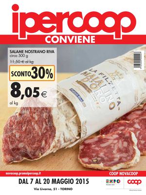 Volantino Iper Coop Piemonte Dal 7 Al 20 Maggio