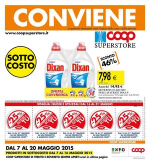 Volantino Iper Coop Trentino Dal 7 Al 20 Maggio