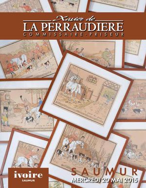 VENTE ARTS EQUESTRES et CYNEGETIQUE - Mercredi 20 mai 2015 à 14H15: