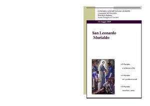 Triduo a San Leonardo Murialdo - 2009