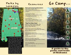 Go Camp Alabama brochure